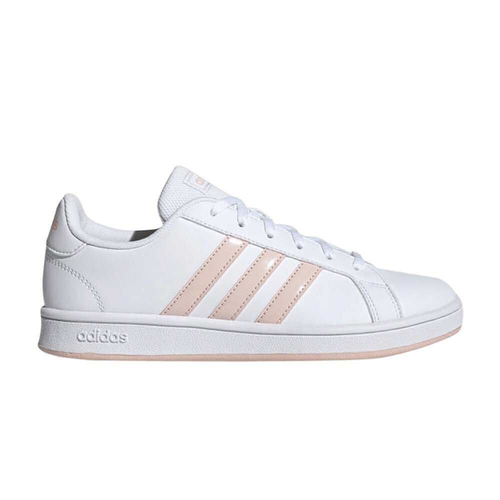 アディダス グランド コート 白色 ホワイト ピンク 'WHITE PINK' スニーカー レディース ADIDAS WMNS GRAND COURT BASE VAPOUR / CLOUD WHITE VAPOUR PINK VAPOUR|スニケス