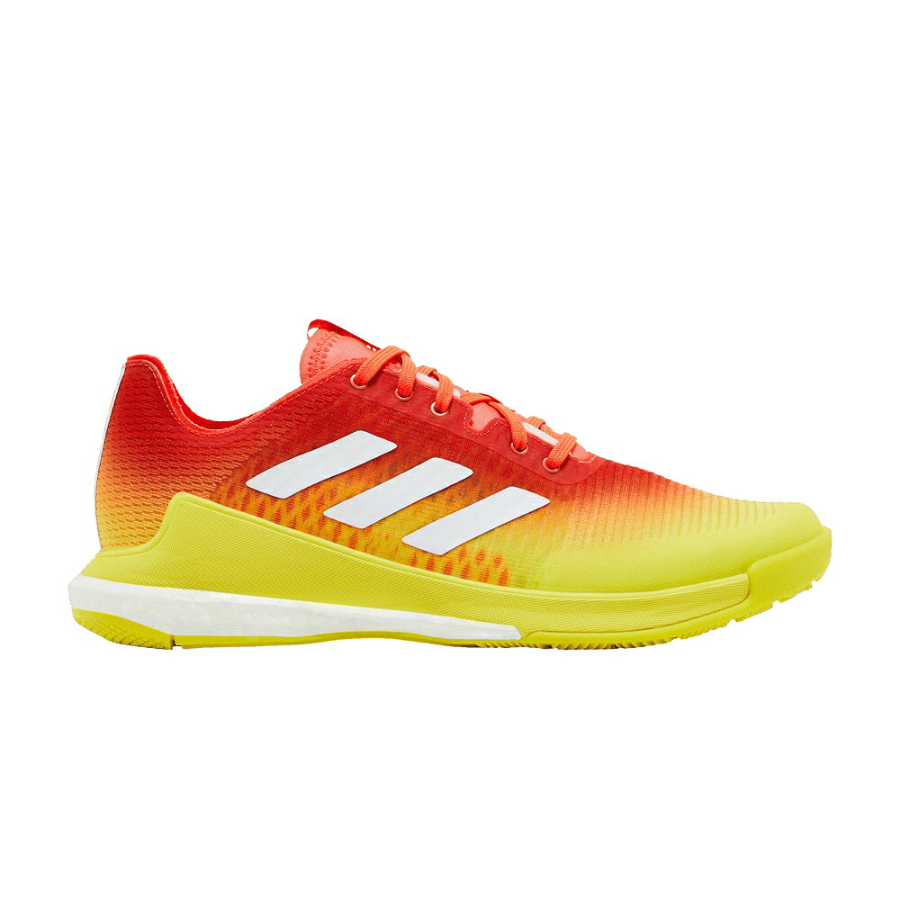 アディダス 赤 赤いこと 白いこと 白いこと \u0027SOLAR YELLOW\u0027 スニーカー レディース ADIDAS WMNS CRAZYFLIGHT RED ACID / SOLAR RED CLOUD WHITE ACID