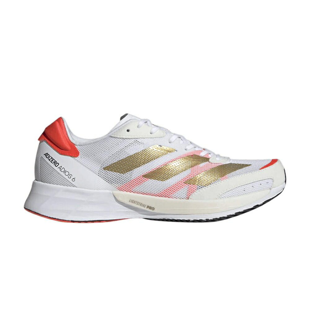 アディダス アディゼロ アディオス 白色 ホワイト ゴールド 'TOKYO' スニーカー レディース ADIDAS WMNS ADIZERO ADIOS 6 / CLOUD WHITE GOLD METALLIC SOLAR