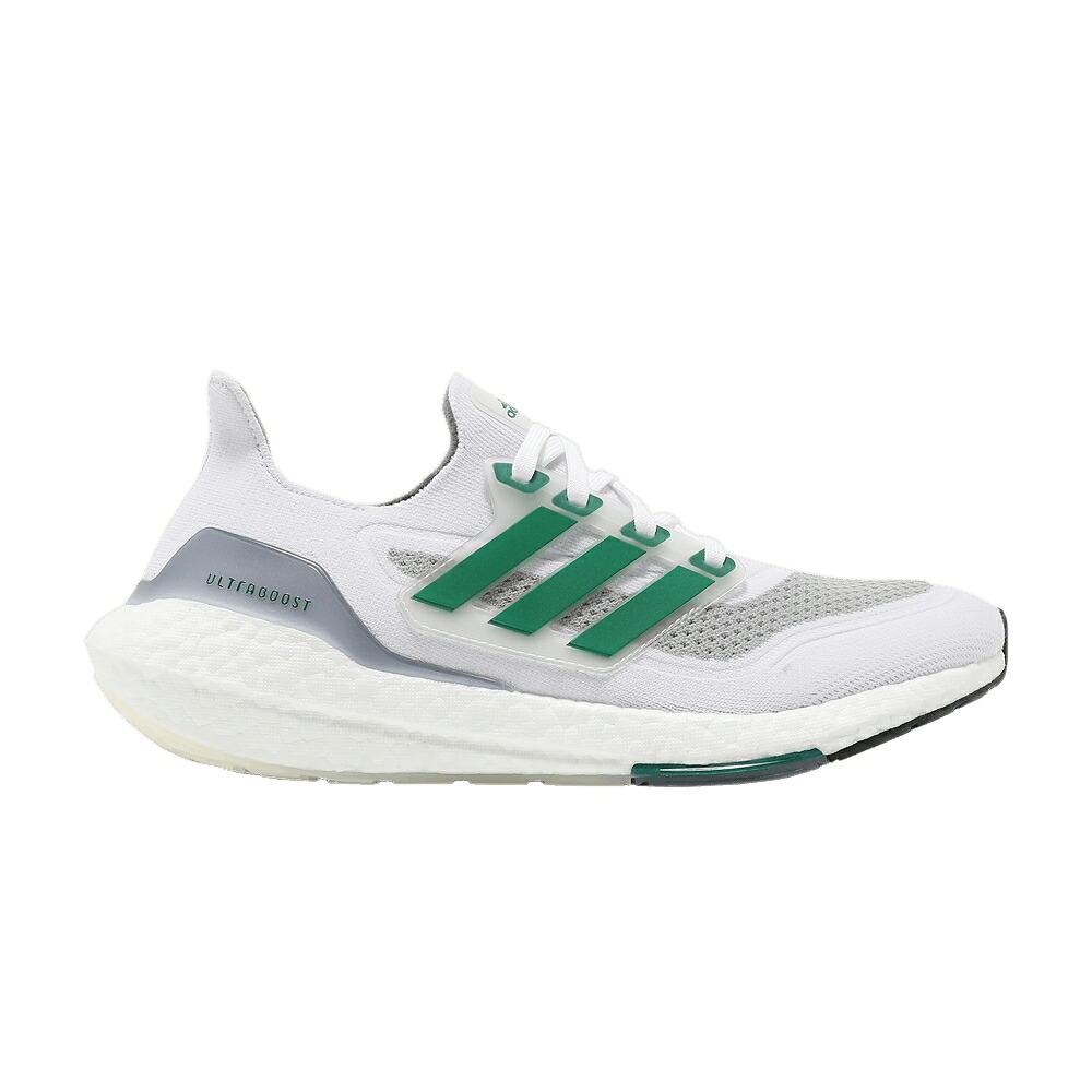 アディダス 白色 ホワイト 緑 グリーン コア 黒色 ブラック 'WHITE GREEN' スニーカー メンズ ADIDAS ULTRABOOST 21 SUB / CLOUD WHITE SUB GREEN CORE BLACK