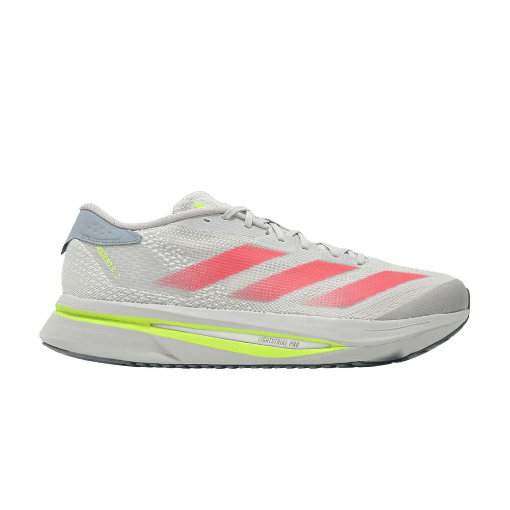 アディダス アディゼロ 灰色 グレー 赤 レッド EKIDEN PACK スニーカー メンズ ADIDAS ADIZERO SL2 / GREY TWO LUCID RED LUCID LEMON