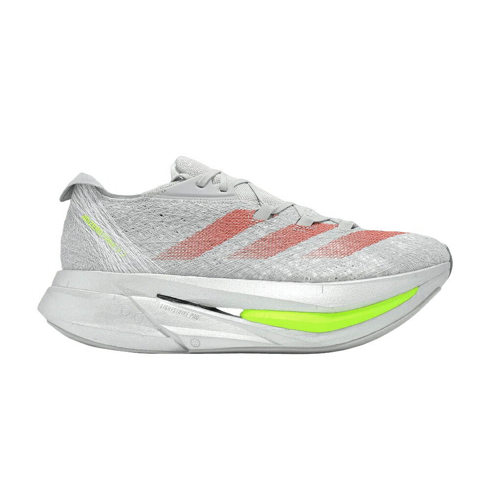 アディダス アディゼロ 灰色 グレー 赤 レッド 2.0 'GLORY RED' スニーカー メンズ ADIDAS ADIZERO PRIME X STRUNG GREY LUCID / GREY TWO LUCID RED GLORY GREY