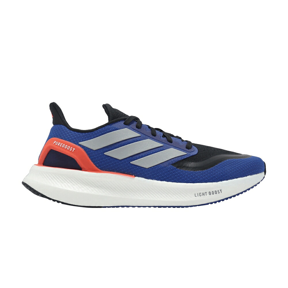 アディダス 青み 青色 しろがね色 しろがね色 \u0027ROYAL METALLIC\u0027 スニーカー メンズ ADIDAS PUREBOOST 5 BLUE SILVER / ROYAL BLUE SILVER METALLIC SOLAR
