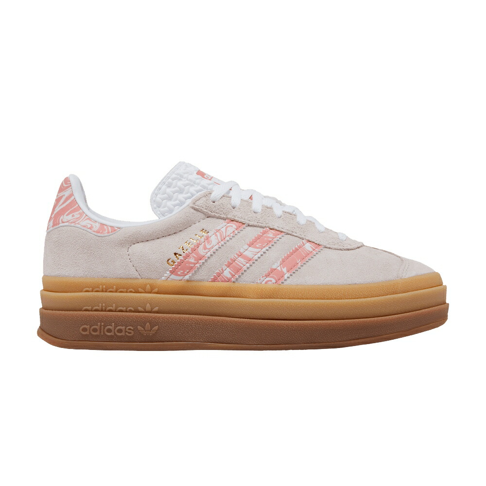 アディダス ガゼル PUTTY MARBLE スニーカー レディース ADIDAS WMNS GAZELLE BOLD MAUVE / PUTTY MAUVE WONDER CLAY CLOUD
