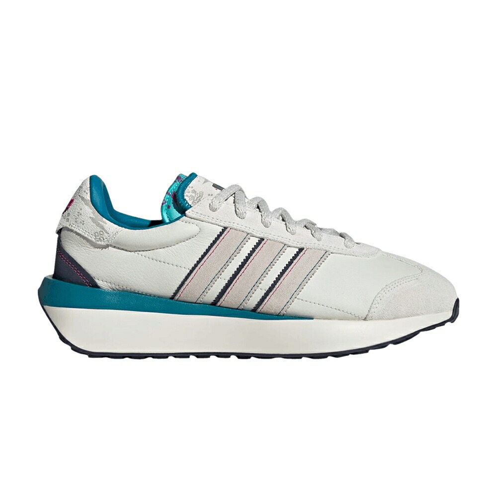 アディダス カントリー 白色 ホワイト CHINESE PACK スニーカー メンズ ADIDAS FEFEI RUAN X COUNTRY XLG NEW YEAR / OFF WHITE MILKY WHITE TEAL