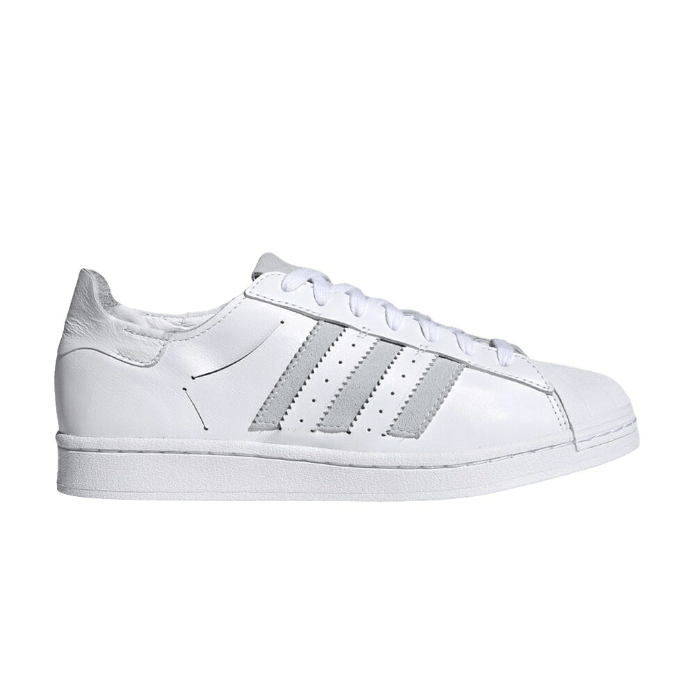 アディダス スーパースター 白色 ホワイト 'MINIMALIST WHITE' スニーカー メンズ ADIDAS SUPERSTAR ICONS - CLOUD / CLOUD WHITE CLOUD WHITE CLOUD｜スニケス