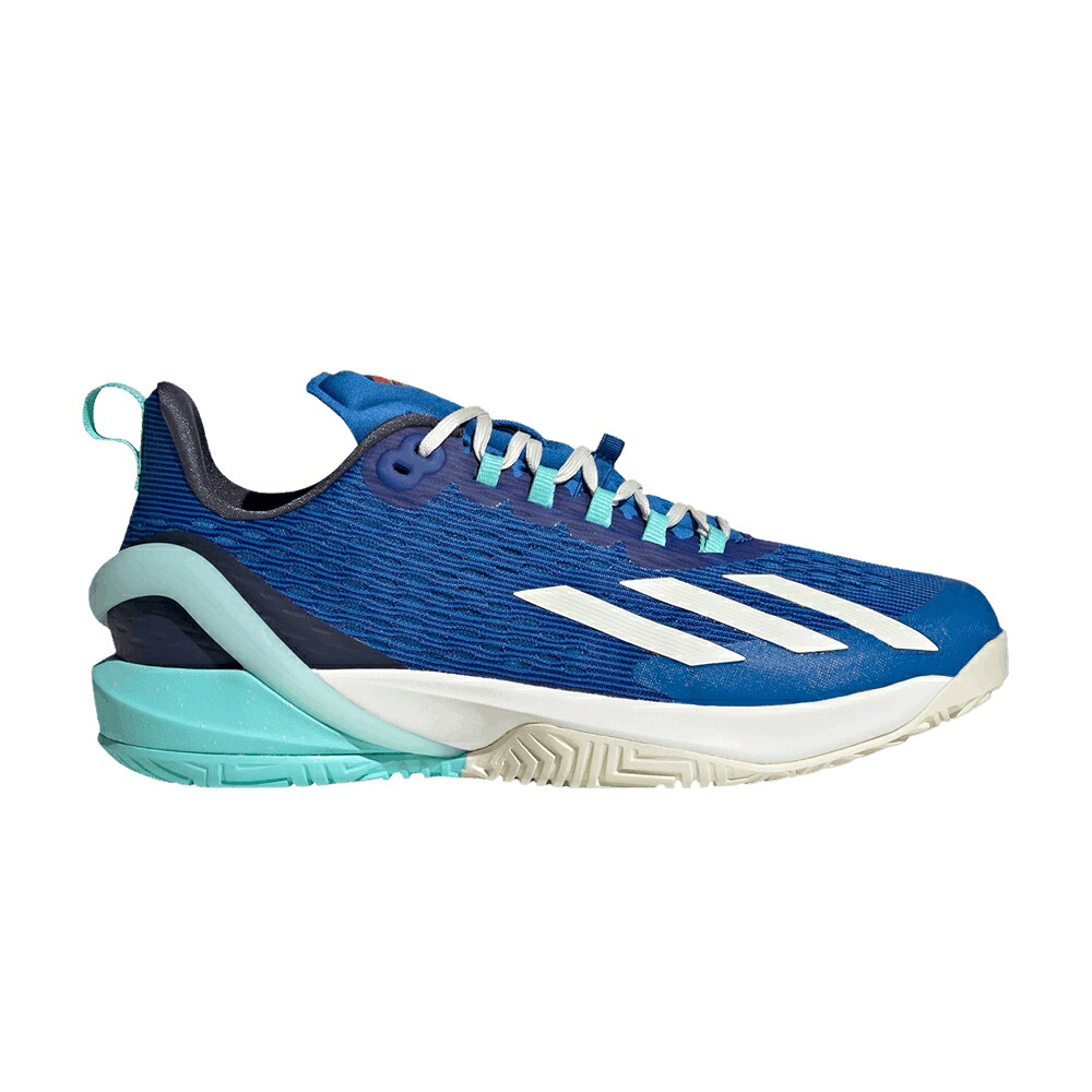 アディダス アディゼロ 白色 ホワイト 'BRIGHT AQUA' スニーカー メンズ ADIDAS ADIZERO CYBERSONIC ROYAL / BRIGHT ROYAL OFF WHITE FLASH