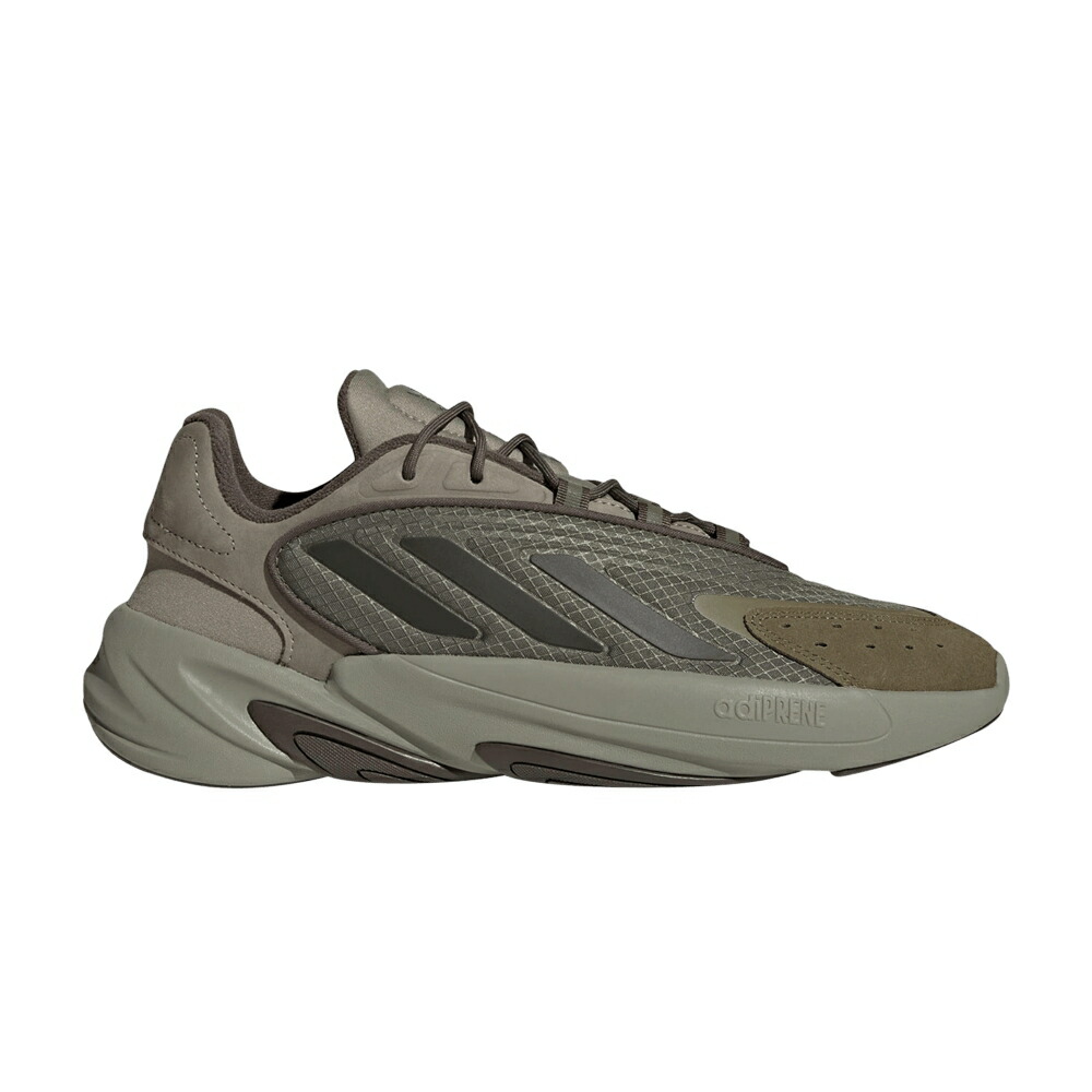 アディダス しろがね色 しろがね色 影ぼうし 影ぼうし オリーブ \u0027SILVER OLIVE\u0027 スニーカー メンズ ADIDAS OZELIA PEBBLE FOCUS / SILVER PEBBLE SHADOW OLIVE FOCUS メンズ靴-スニーカー