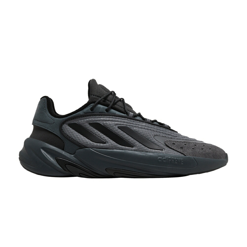 アディダス カーボン コア 黒色 ブラック 灰色 グレー CARBON GREY スニーカー メンズ ADIDAS OZELIA / CARBON CORE BLACK GREY FIVE