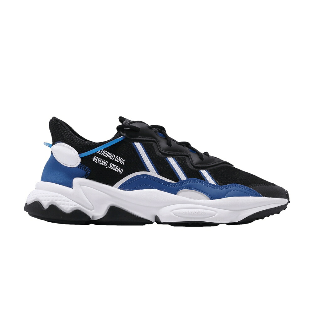 アディダス コア 黒色 ブラック 白色 ホワイト 青色 ブルー 'BLUE' スニーカー メンズ ADIDAS OZWEEGO / CORE BLACK FOOTWEAR WHITE BLUE