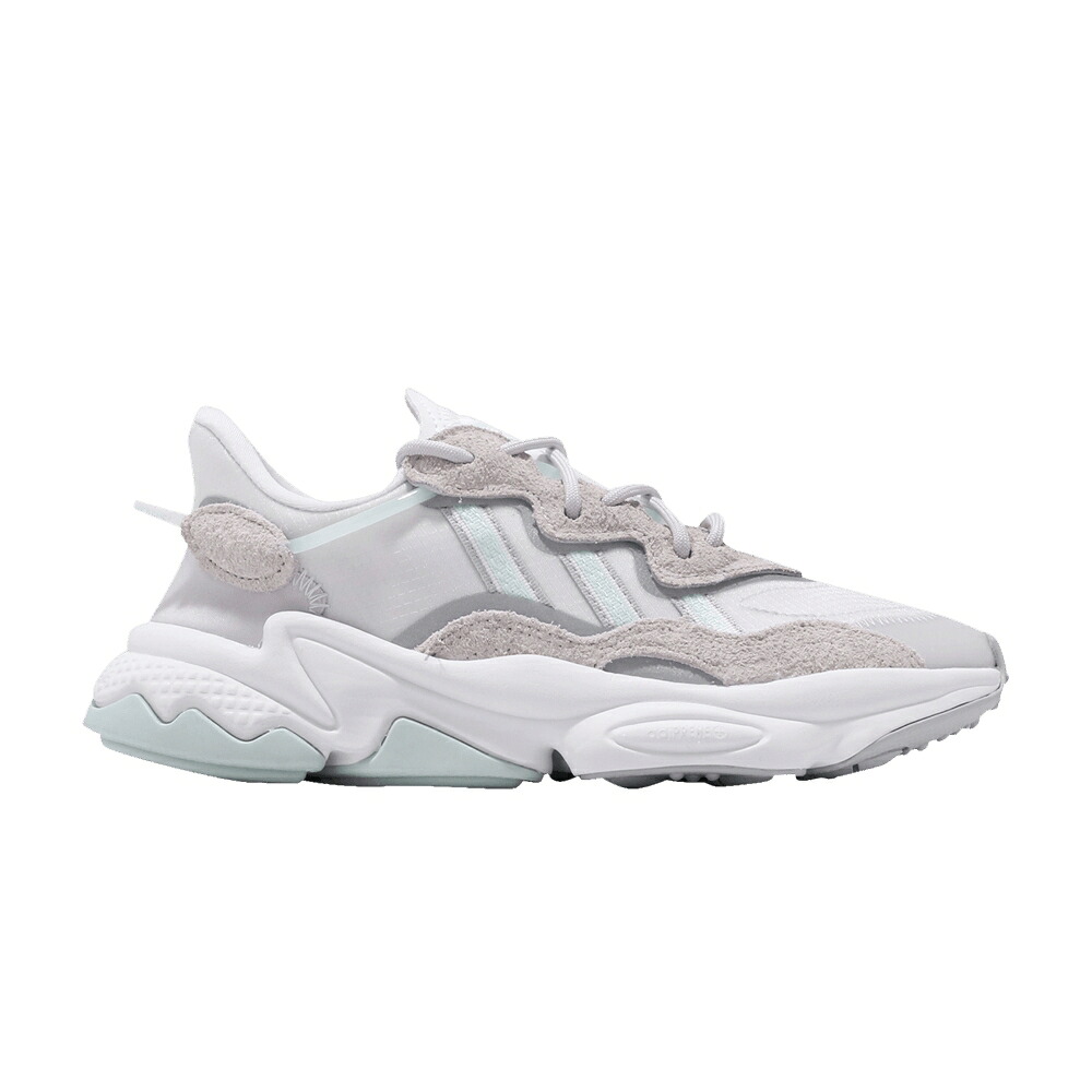 アディダス 灰色 グレー 緑 グリーン 'GREY TWO' スニーカー レディース ADIDAS WMNS OZWEEGO / GREY TWO DASH GREEN FOOTWEAR