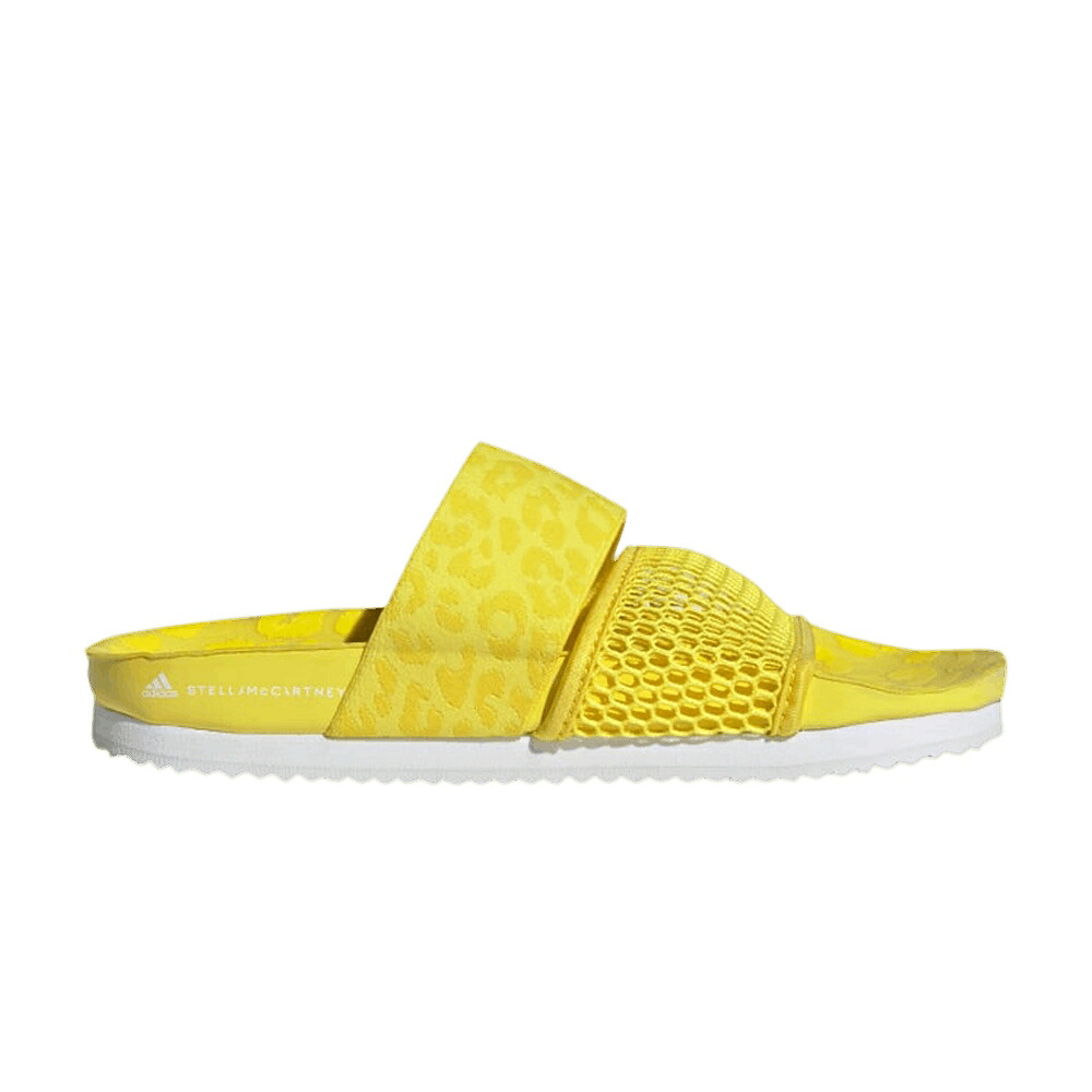 アディダス サンダル 黄味がかった 黄色 \u0027VIVID YELLOW\u0027 スニーカー メンズ ADIDAS STELLA MCCARTNEY X STELLA-LETTE SLIDE / VIVID YELLOW VIVID YELLOW CLOUD
