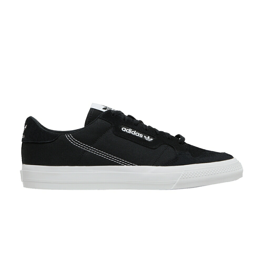 アディダス 中核グループ 黒いこと 黒いこと 白いこと 白いこと \u0027CORE BLACK\u0027 スニーカー メンズ ADIDAS CONTINENTAL VULC / CORE BLACK CLOUD WHITE CORE