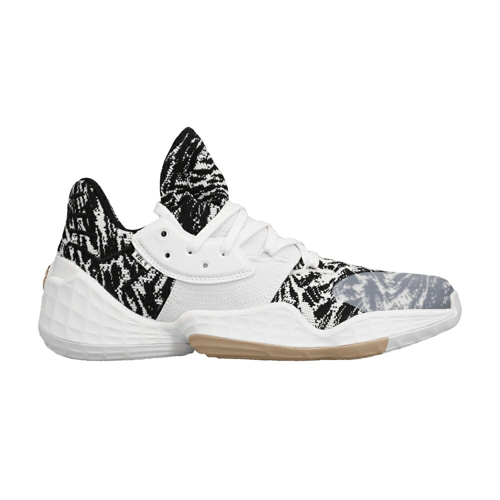 アディダス ハーデン 白色 ホワイト コア 黒色 ブラック VOL. 'COOKIES & CREAM' スニーカー メンズ ADIDAS HARDEN 4 GCA / FOOTWEAR WHITE CORE BLACK ST
