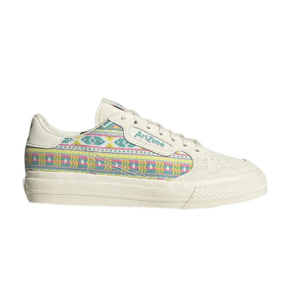 アディダス アリゾナ コア 白色 ホワイト 'ICED FLAVOR' スニーカー メンズ ADIDAS ARIZONA X CONTINENTAL VULC J TEA WITH LEMON / CORE WHITE CORE WHITE SUPPLIER