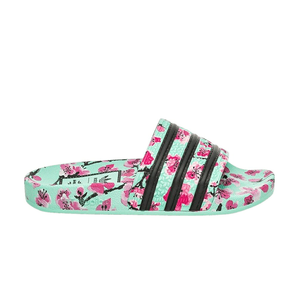 アディダス アリゾナ アディレッタ 中核グループ 黒いこと 黒いこと \u0027GREEN HONEY\u0027 スニーカー メンズ ADIDAS ARIZONA X ADILETTE TEA WITH GINSENG AND / SUPPLIER COLOR CORE BLACK