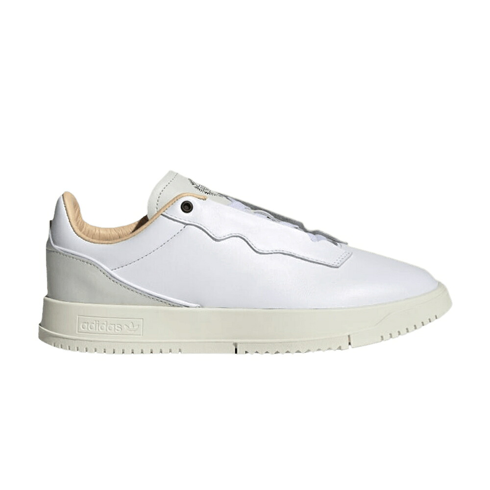 アディダス プレミアム 白色 ホワイト 'WHITE' スニーカー メンズ ADIDAS SUPERCOURT PREMIUM / CLOUD WHITE OFF WHITE CLOUD 39,000円