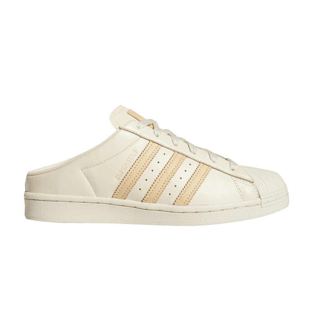 アディダス はやりっ児 象牙色 白いこと 白いこと \u0027HALO IVORY\u0027 スニーカー レディース ADIDAS WMNS SUPERSTAR MULE / HALO IVORY HALO AMBER OFF WHITE