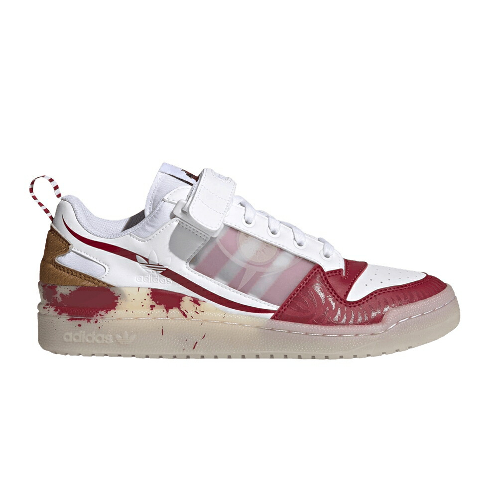 アディダス フォーラム 白色 ホワイト マルーン コア CARY CLOWN スニーカー メンズ ADIDAS FORUM LOW / CLOUD WHITE ACTIVE MAROON CORE