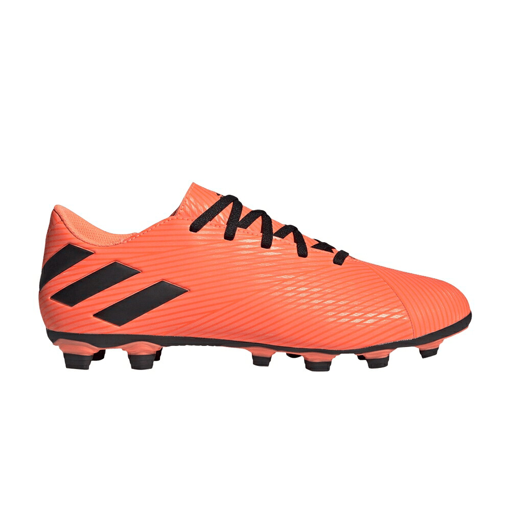 アディダス ネメシス コア 黒色 ブラック 19.4 'SIGNAL CORAL' スニーカー メンズ ADIDAS NEMEZIZ FXG / SIGNAL CORAL CORE BLACK SOLAR｜スニケス