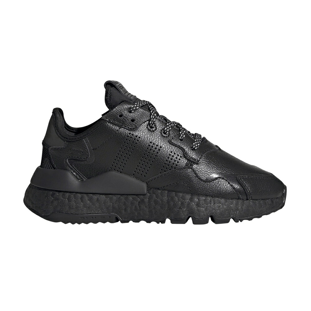 アディダス ジョガーパンツ コア 黒色 ブラック 'TRIPLE BLACK' スニーカー メンズ ADIDAS NITE JOGGER J / CORE BLACK CORE BLACK CORE BLACK｜スニケス
