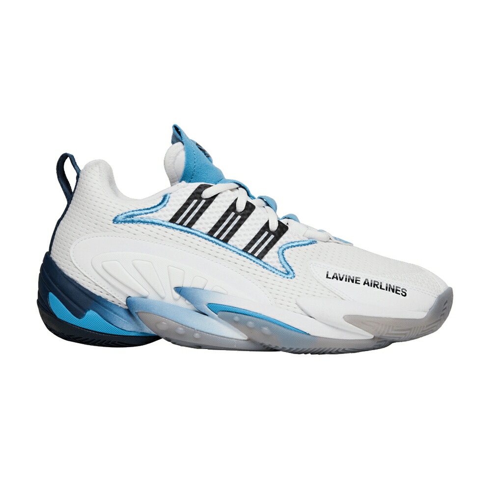 アディダス クレイジー 白色 ホワイト コア 黒色 ブラック 青色 ブルー 2.0 'LAVINE AIRLINES' スニーカー メンズ ADIDAS CRAZY BYW / CLOUD WHITE CORE BLACK HAZY BLUE