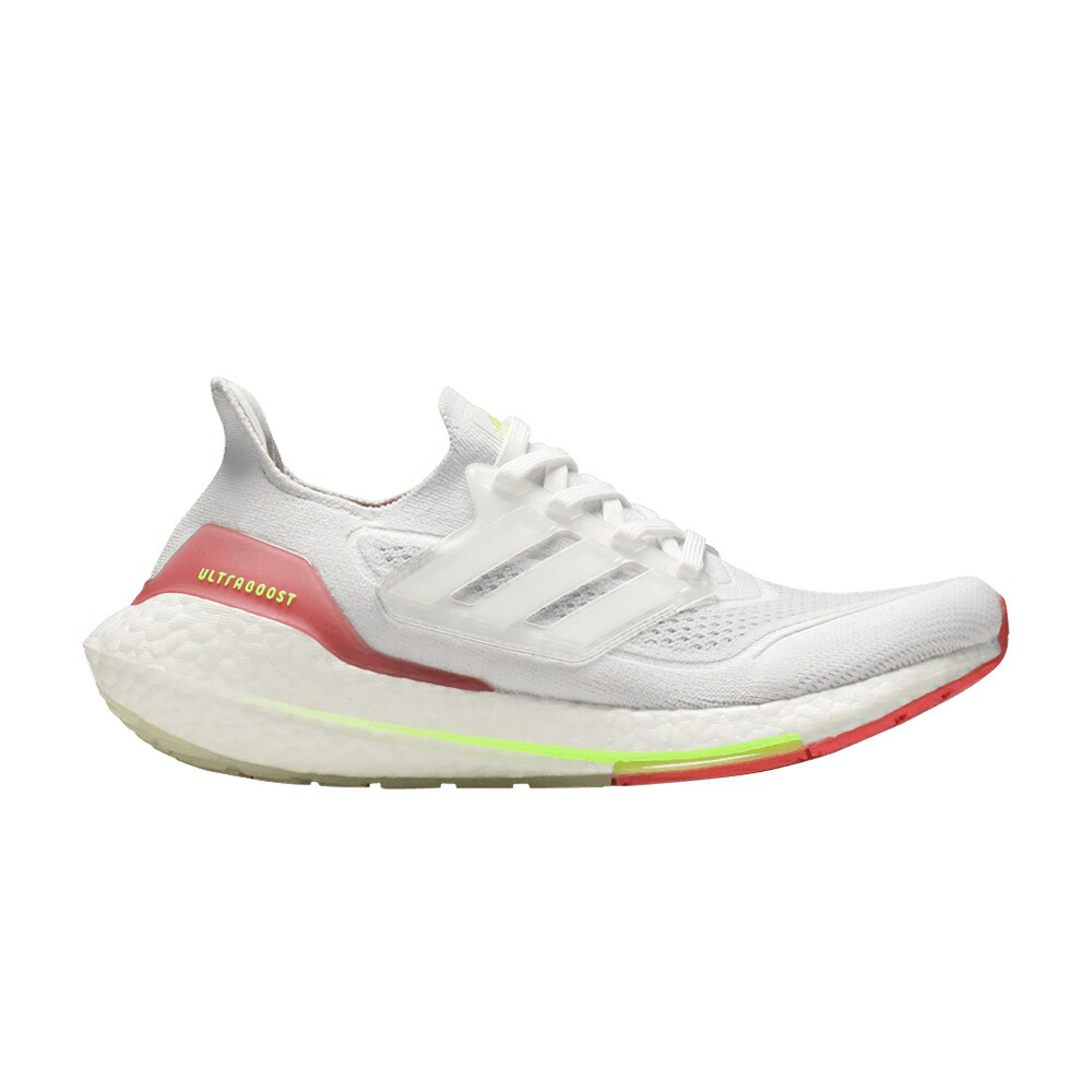 アディダス 白色 ホワイト WHITE ROSE スニーカー レディース ADIDAS WMNS ULTRABOOST 21 HAZY / CLOUD WHITE CLOUD WHITE HAZY