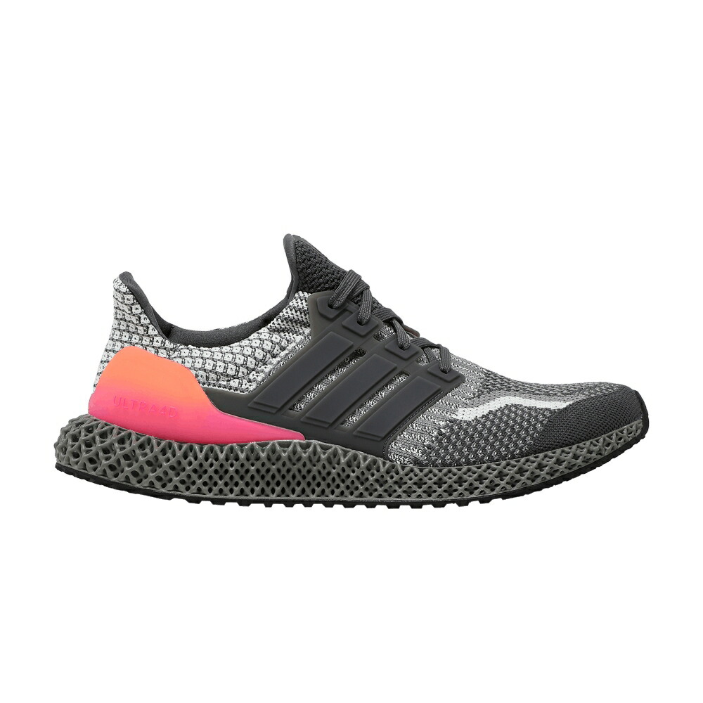 アディダス ウルトラ サクラ色 薄墨色 薄墨色 \u0027GREY GRADIENT\u0027 スニーカー メンズ ADIDAS ULTRA 4D PINK / GREY FIVE GREY FIVE GREY THREE