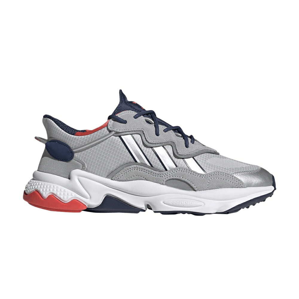 アディダス テック しろがね色 しろがね色 藍色 インディゴ \u0027SILVER INDIGO\u0027 スニーカー メンズ ADIDAS OZWEEGO METALLIC TECH / SILVER METALLIC TECH INDIGO