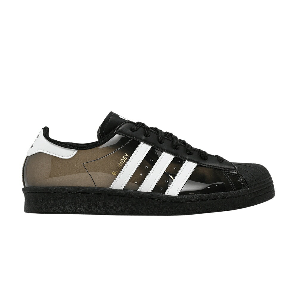 アディダス スーパースター コア 黒色 ブラック 白色 ホワイト BLACK スニーカー メンズ ADIDAS BLONDEY MCCOY X SUPERSTAR / CORE BLACK CLOUD WHITE CORE