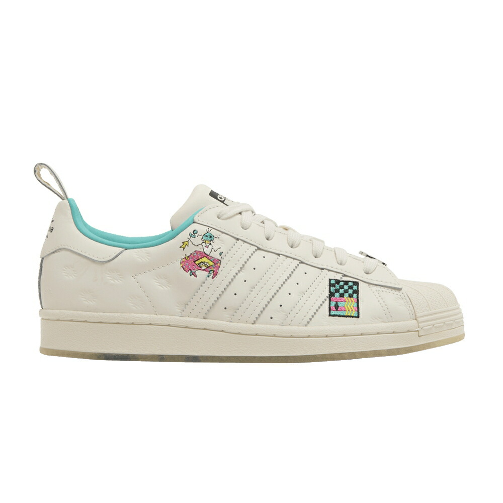 アディダス アリゾナ スーパースター 白色 ホワイト 'HAVE WHITE' スニーカー メンズ ADIDAS ARIZONA X SUPERSTAR AN ICED DAY - CHALK / CHALK WHITE CHALK WHITE CHALK