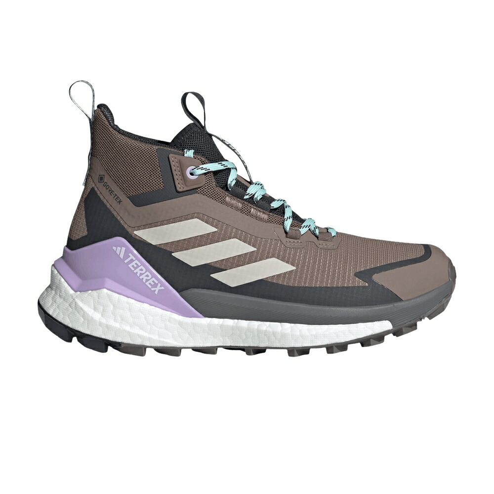 アディダス フリー ゴアテックス 茶色 ブラウン ベージュ カーボン 2.0 TRACE CARBON スニーカー レディース ADIDAS WMNS TERREX FREE HIKER GORE-TEX BROWN / TRACE BROWN BEIGE CARBON