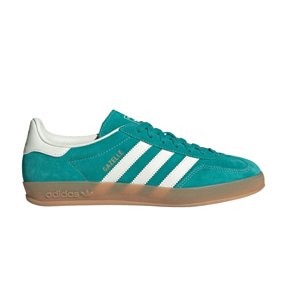 アディダス ガゼル 純然たる 白いこと 白いこと ゴールド \u0027PURE TEAL\u0027 スニーカー メンズ ADIDAS GAZELLE INDOOR / PURE TEAL OFF WHITE GOLD