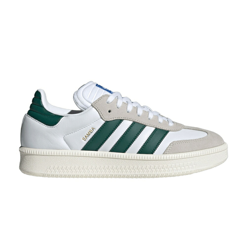 アディダス サンバ 白色 ホワイト 緑 グリーン WHITE GREEN スニーカー メンズ ADIDAS SAMBA XLG COLLEGIATE / CLOUD WHITE COLLEGIATE GREEN OFF