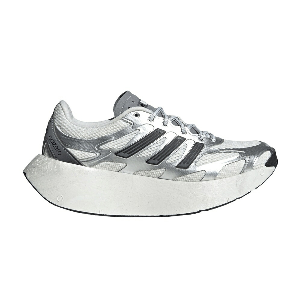 アディダス アディゼロ 銀色 シルバー 白色 ホワイト ILVER WHITE スニーカー メンズ ADIDAS ADIZERO ARUKU J METALLIC / SILVER METALLIC CRYSTAL WHITE