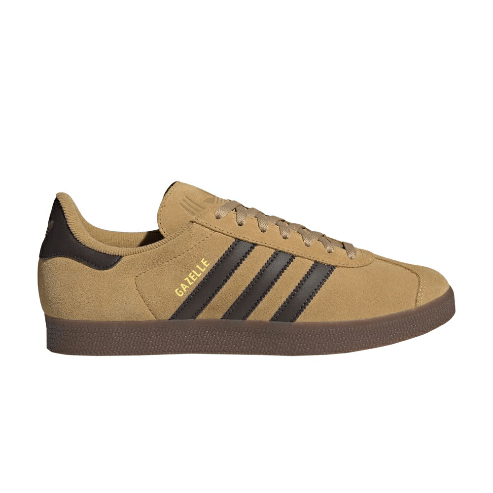 アディダス ガゼル ベージュ 茶色 ブラウン ゴールド 'GOLDEN BROWN' スニーカー メンズ ADIDAS GAZELLE BEIGE DARK / GOLDEN BEIGE DARK BROWN GOLD