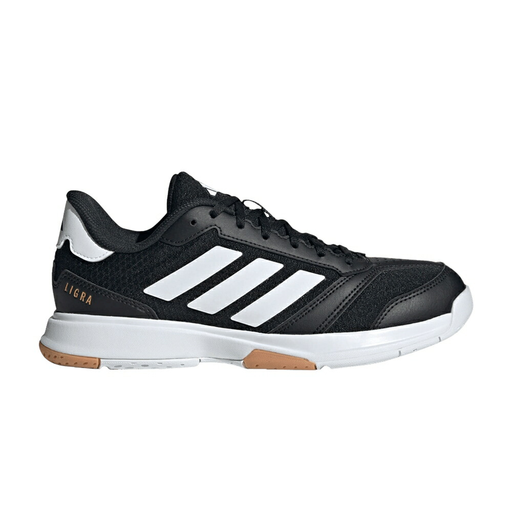 アディダス コア 黒色 ブラック 白色 ホワイト BLACK WHITE スニーカー レディース ADIDAS WMNS LIGRA 8 INDOOR / CORE BLACK CLOUD WHITE CLOUD