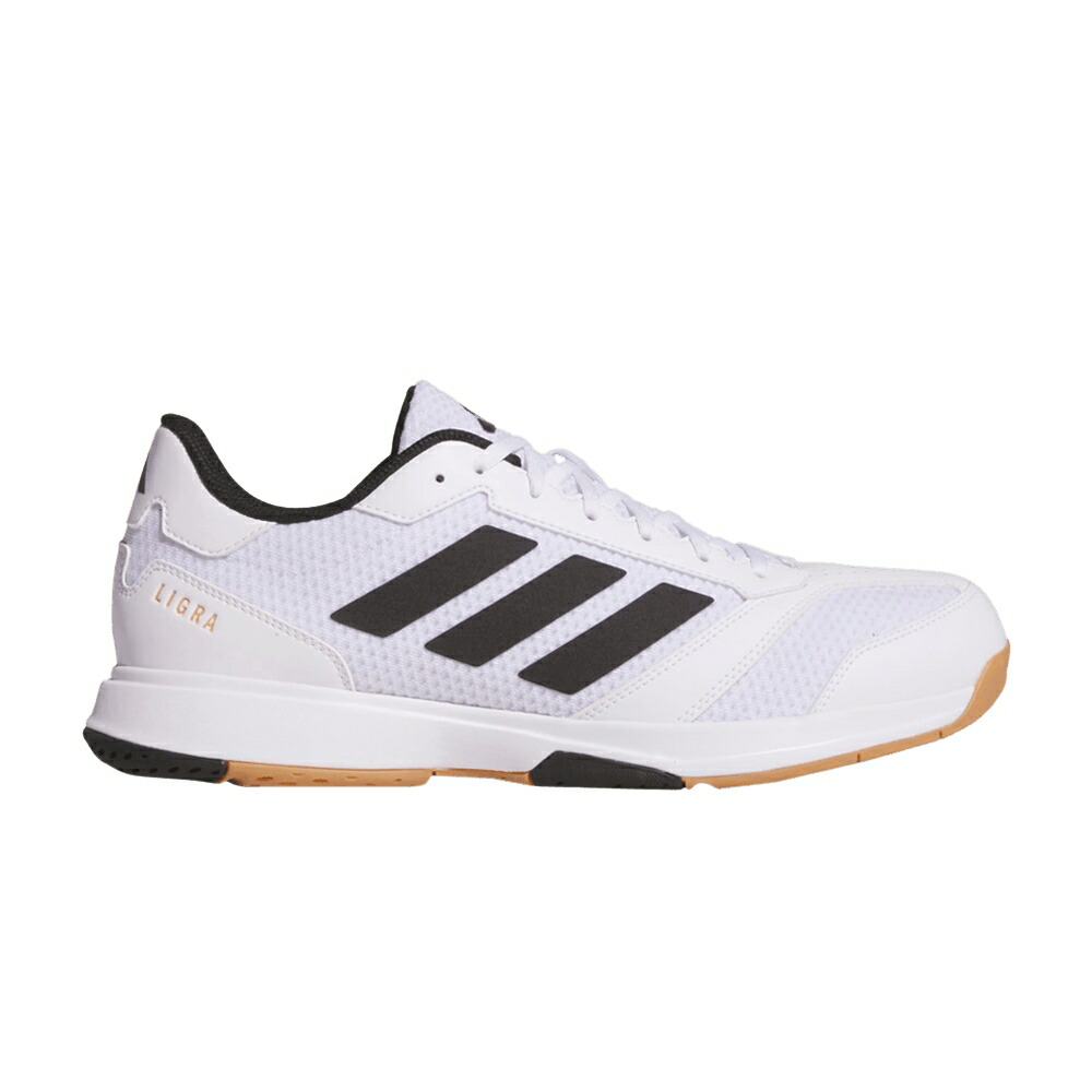 アディダス 白いこと 白いこと 中核グループ 黒いこと 黒いこと \u0027WHITE BLACK\u0027 スニーカー メンズ ADIDAS LIGRA 8 INDOOR / CLOUD WHITE CORE BLACK CLOUD 靴-メンズ靴