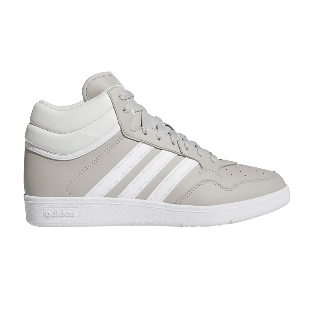 アディダス ミッド 灰色 グレー 白色 ホワイト 4.0 GREY WHITE スニーカー メンズ ADIDAS HOOPS MID / GREY TWO CLOUD WHITE CRYSTAL