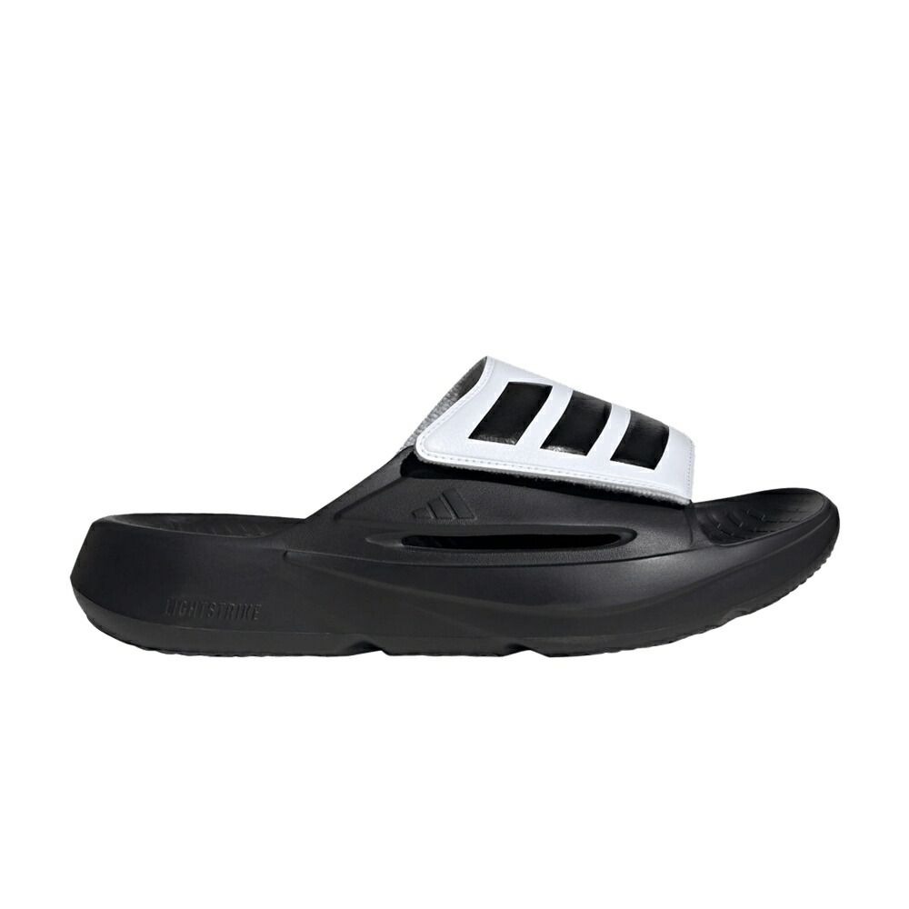 アディダス サンダル コア 黒色 ブラック BLACK WHITE スニーカー メンズ ADIDAS LIGHTBLAZE SLIDE / CORE BLACK CORE BLACK CLOUD