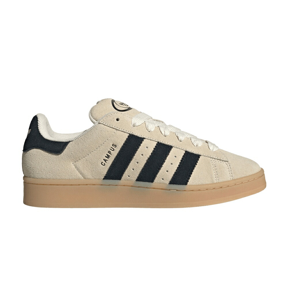 アディダス キャンパス クリーム 白色 ホワイト コア 黒色 ブラック CREAM BLACK スニーカー メンズ ADIDAS CAMPUS 00S GUM / GUM CREAM WHITE CORE BLACK
