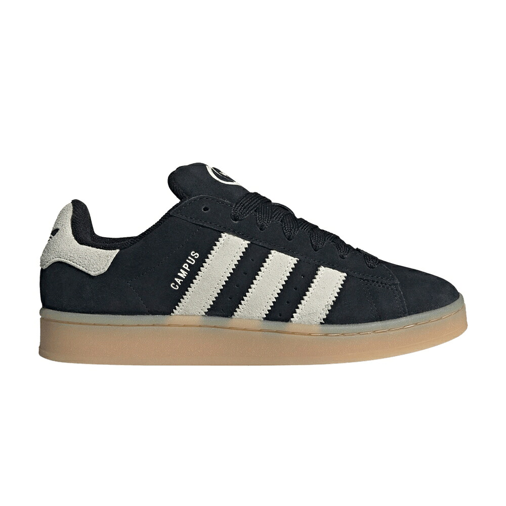 アディダス キャンパス クリーム コア 黒色 ブラック 白色 ホワイト 'BLACK GUM' スニーカー メンズ ADIDAS CAMPUS 00S CREAM / CORE BLACK CREAM WHITE GUM