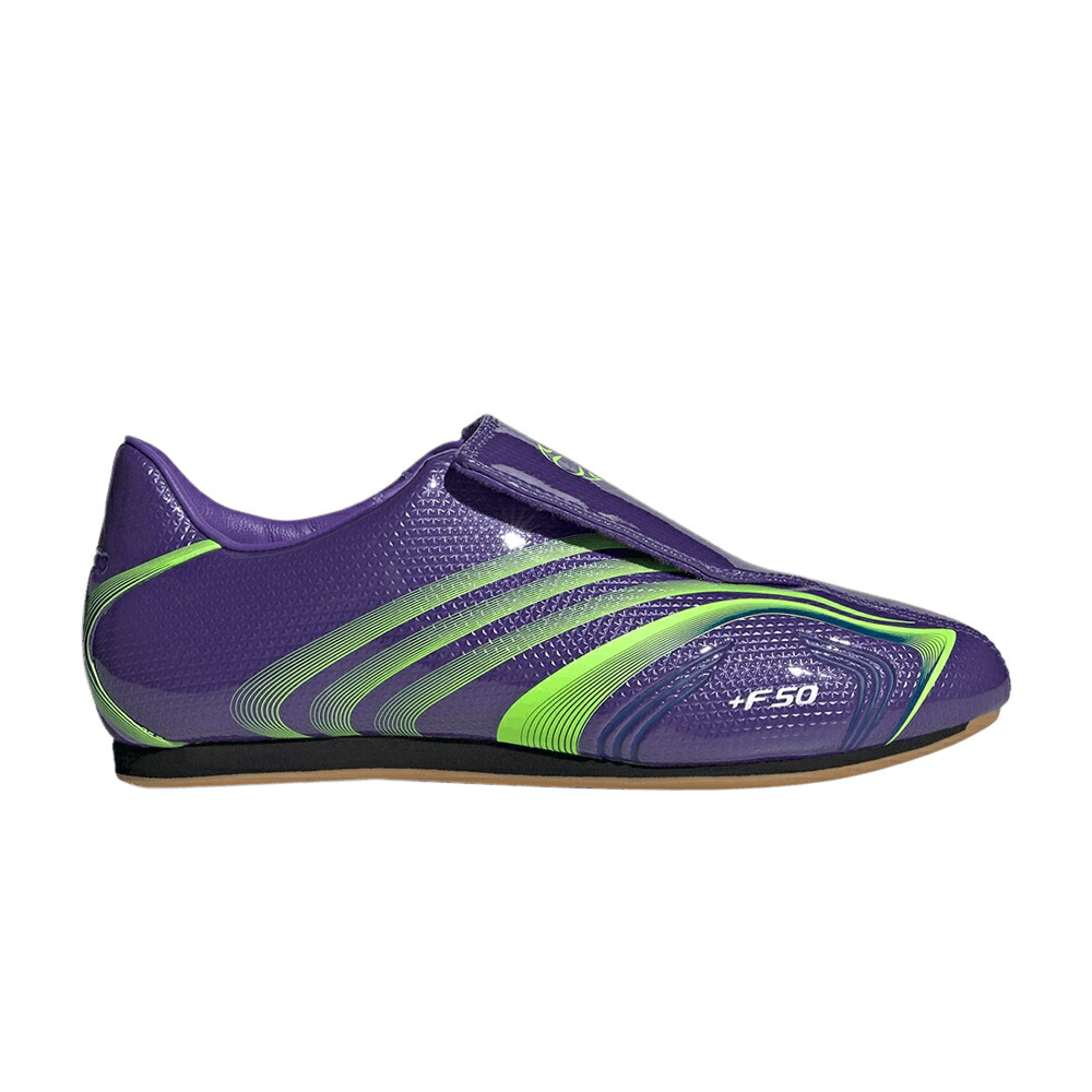 アディダス 紫 パープル ラッシュ PURPLE RUSH スニーカー レディース ADIDAS WMNS TAEKWONDO F50 / PURPLE RUSH LUCID LEMON ROYAL