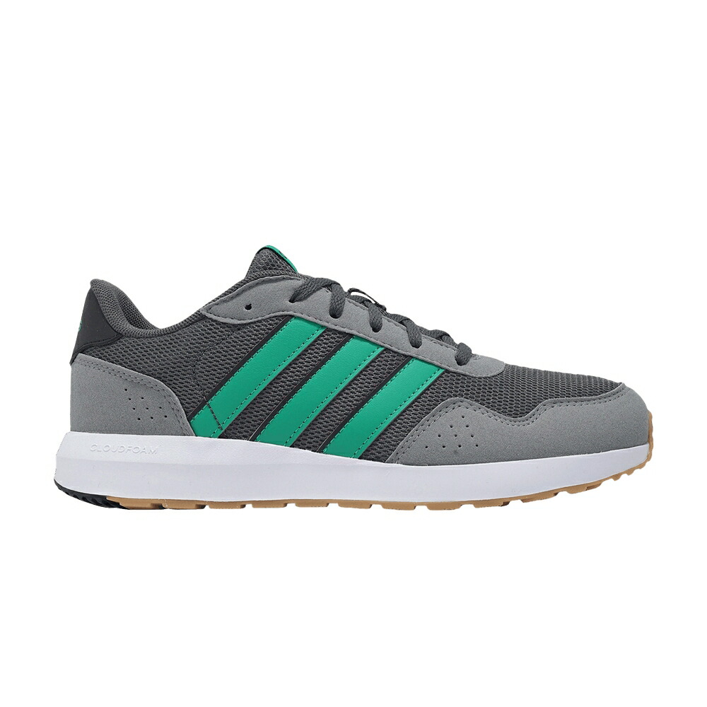 アディダス ラン コート 灰色 グレー 緑 グリーン 'GREY GREEN' スニーカー メンズ ADIDAS RUN 60S J COURT / GREY SIX COURT GREEN GREY THREE