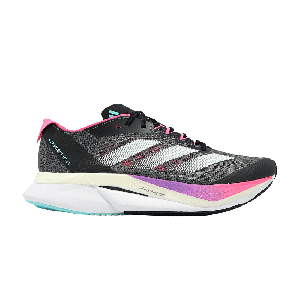 アディダス アディゼロ ボストン 灰色 グレー 翡翠 ジェード 'GREY PINK' スニーカー レディース ADIDAS WMNS ADIZERO BOSTON 12 LUCID / GREY FIVE CRYSTAL JADE LUCID