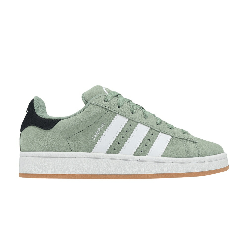 アディダス キャンパス 銀色 シルバー 緑 グリーン 白色 ホワイト ILVER GREEN スニーカー メンズ ADIDAS CAMPUS 00S J / SILVER GREEN CLOUD WHITE GUM