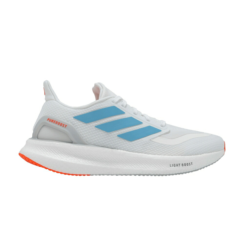 アディダス 白いこと 白いこと 差しひびき \u0027WHITE ORANGE\u0027 スニーカー メンズ ADIDAS PUREBOOST 5 PRELOVED INK / CLOUD WHITE PRELOVED INK IMPACT スニーカー-メンズ靴
