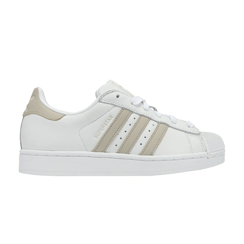 アディダス はやりっ児 白いこと 白いこと ベージュ \u0027WHITE BEIGE\u0027 スニーカー レディース ADIDAS WMNS SUPERSTAR 2 WONDER / CLOUD WHITE WONDER BEIGE ALUMINA