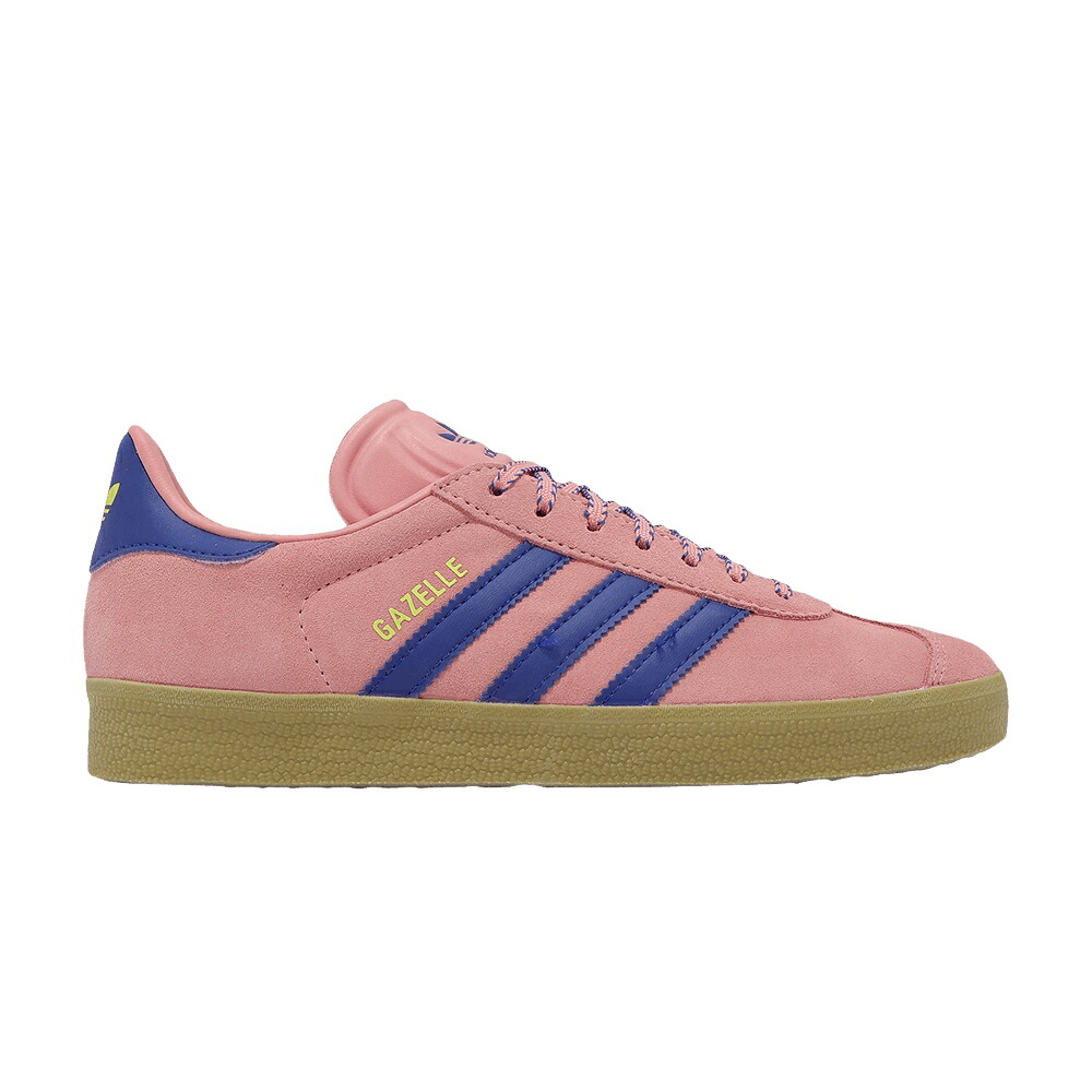 アディダス ガゼル サクラ色 青味 青み 純然たる \u0027SEMI BLUE\u0027 スニーカー レディース ADIDAS WMNS GAZELLE PINK SPARK LUCID / SEMI PINK SPARK LUCID BLUE PURE