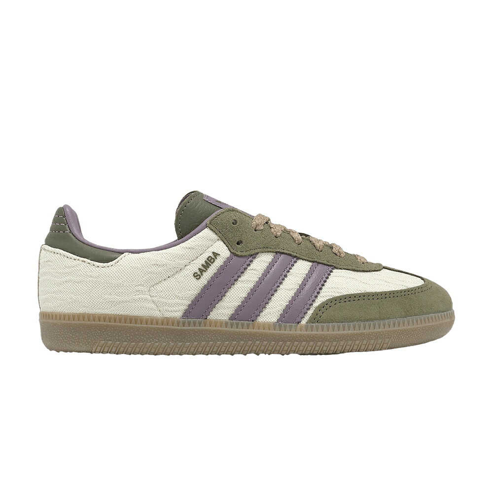 アディダス サンバ 紫 パープル オリーブ レガシー \u0027LEGACY STRATA\u0027 スニーカー メンズ ADIDAS SAMBA OG PURPLE OLIVE / ALUMINA LEGACY PURPLE OLIVE 靴-メンズ靴